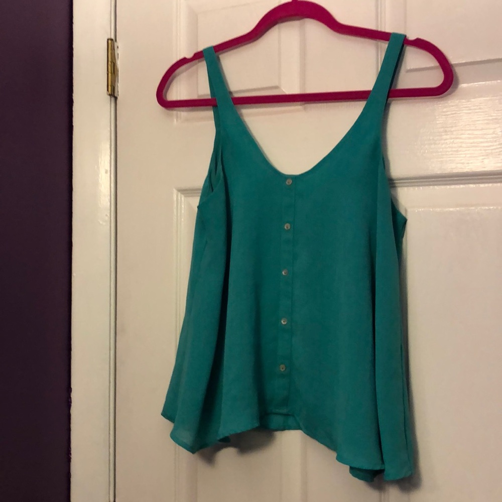Naked Zebra blue crop top S